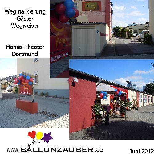 Ballondekoration-Akzente-Trauben-Wagmarkierung