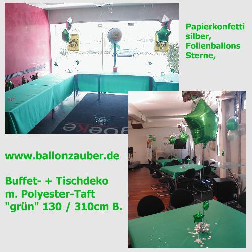 Ballondekoration-Tischdekoration